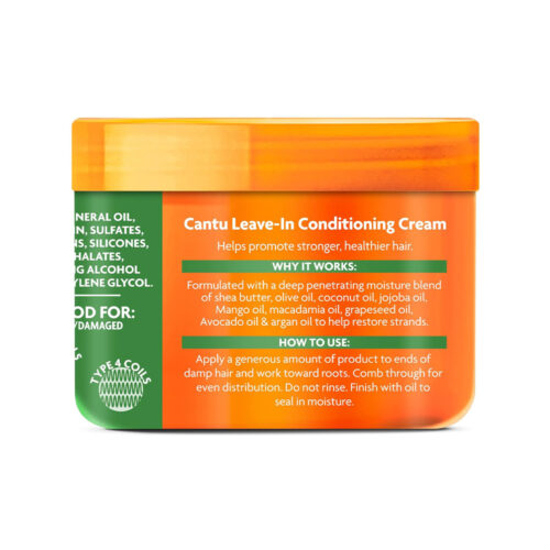 Cantu Leave in Conditioning Cream with Shea Butter