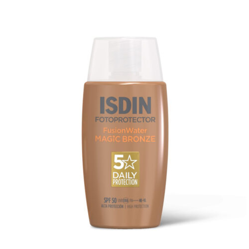 ضد آفتاب فیوژن واتر مجیک ایزدین رنگ برنز - Isdin Fotoprotector Fusion Water Magic Bronze SPF 50