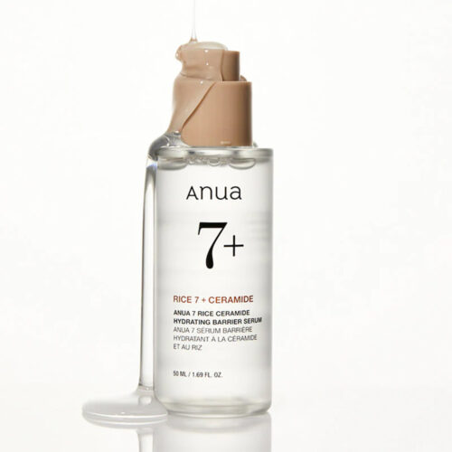 سرم آبرسان و تقویت سد دفاعی برنج و سراماید آنوا - Anua 7 Rice Ceramide Hydrating Barrier Serum