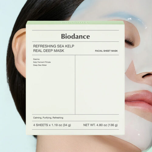 ماسک ورقه ای رفرشینگ بایودنس - Biodance Refreshing Sea Kelp Real Deep Mask