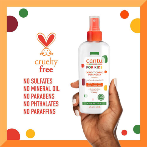 اسپری گره باز کن کودک کنتو - Cantu Conditioning Detangler For Kids