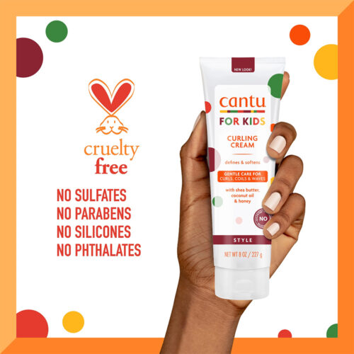 کرم فر کننده مو کودک کنتو - Cantu Curling Cream kids