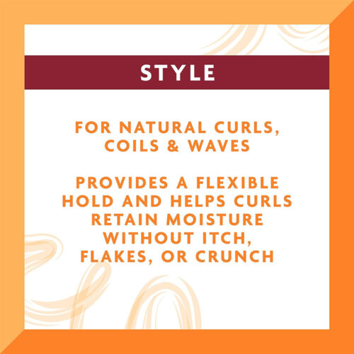 ژل رطوبت رسان بذر کتان و زیتون کنتو - Cantu Moisture Retention Styling Gel With Flaxseed and Olive Oil