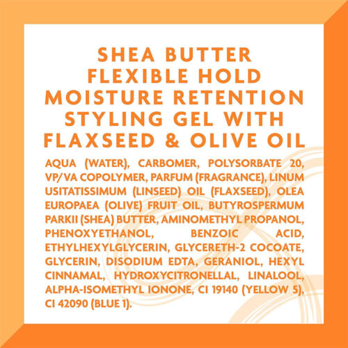 ژل رطوبت رسان بذر کتان و زیتون کنتو - Cantu Moisture Retention Styling Gel With Flaxseed and Olive Oil