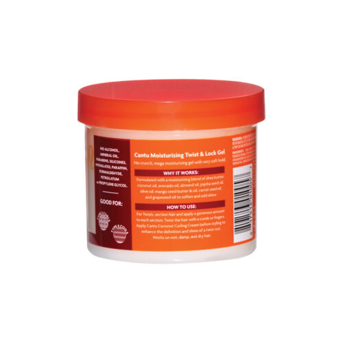 ژل کرم حالت دهنده و آبرسان کنتو - Cantu Moisturizing Twist & Lock Gel