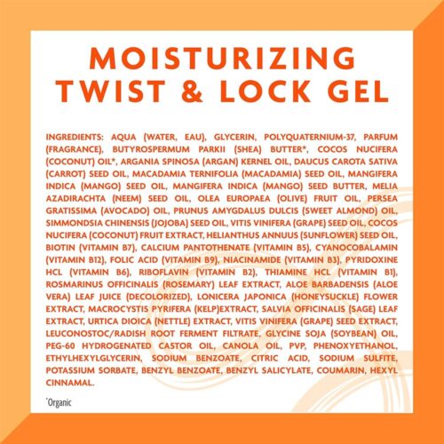 ژل کرم حالت دهنده و آبرسان کنتو - Cantu Moisturizing Twist & Lock Gel