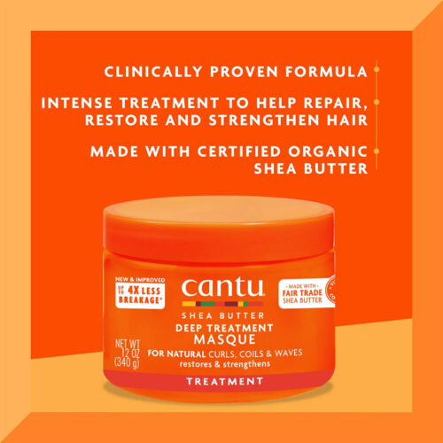 ماسک مو داخل حمام شی باتر کنتو - Cantu Shea Butter Deep Treatment Masque