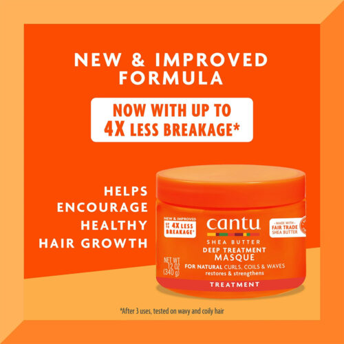 ماسک مو داخل حمام شی باتر کنتو - Cantu Shea Butter Deep Treatment Masque