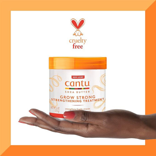 کرم تقویت کننده و ضد حرارت کنتو - Cantu Shea Butter Grow Strong Strengthening Treatment