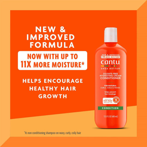 نرم کننده داخل حمام شی باتر کنتو - Cantu Sulfate Free Hydrating Cream Conditioner