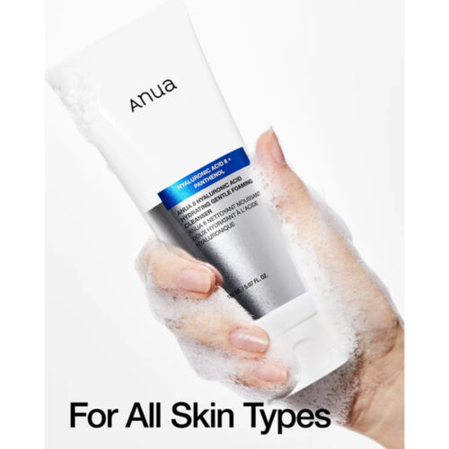 فوم شستشوی هیالورونیک اسید و پنتنول آنوا - Anua 8 Hyaluronic Acid Hydrating Gentle Foaming Cleanser