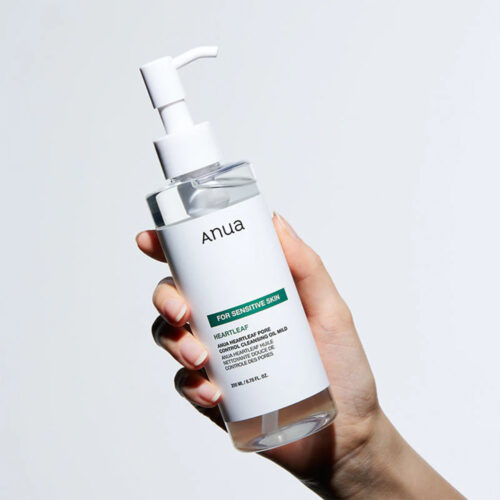 شوینده روغنی پاک کننده و کنترل منافذ آنوا - Anua Heartleaf Pore Control Cleansing Oil Mild
