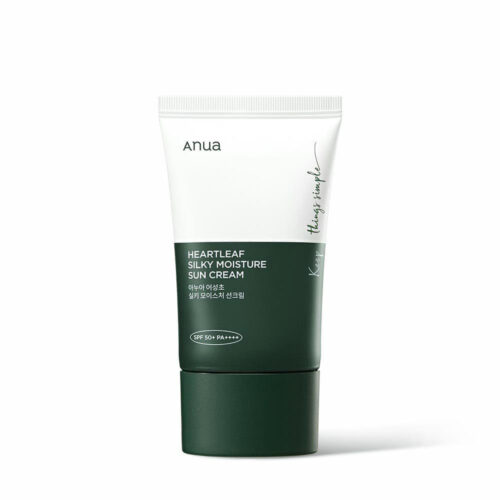 ضد آفتاب مرطوب کننده و تسکین دهنده آنوا - Anua Heartleaf Silky Moisture Sun Cream