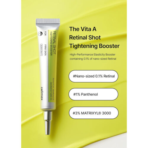 بوستر سرم سفت کننده و ضد چروک رتینول شات سلیمکس - Celimax The Vita-A Retinol Shot Tightening Booster