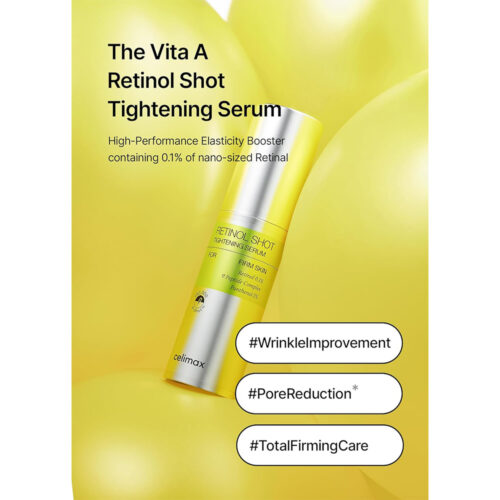 سرم ضد چروک رتینول شات سلیمکس - Celimax The Vita-A Retinol Shot Tightening Serum