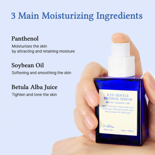سرم رتینول 0.1% دکتر التیا ضد چروک و جوانساز پوست - Dr. Althea 0.1% Gentle Retinol Serum