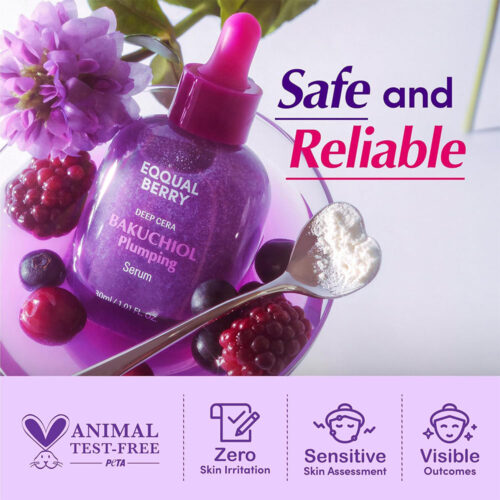 سرم ضد چروک و حجم دهنده باکوچیول اکوال بری - Eqqualberry Bakuchiol Plumping Serum