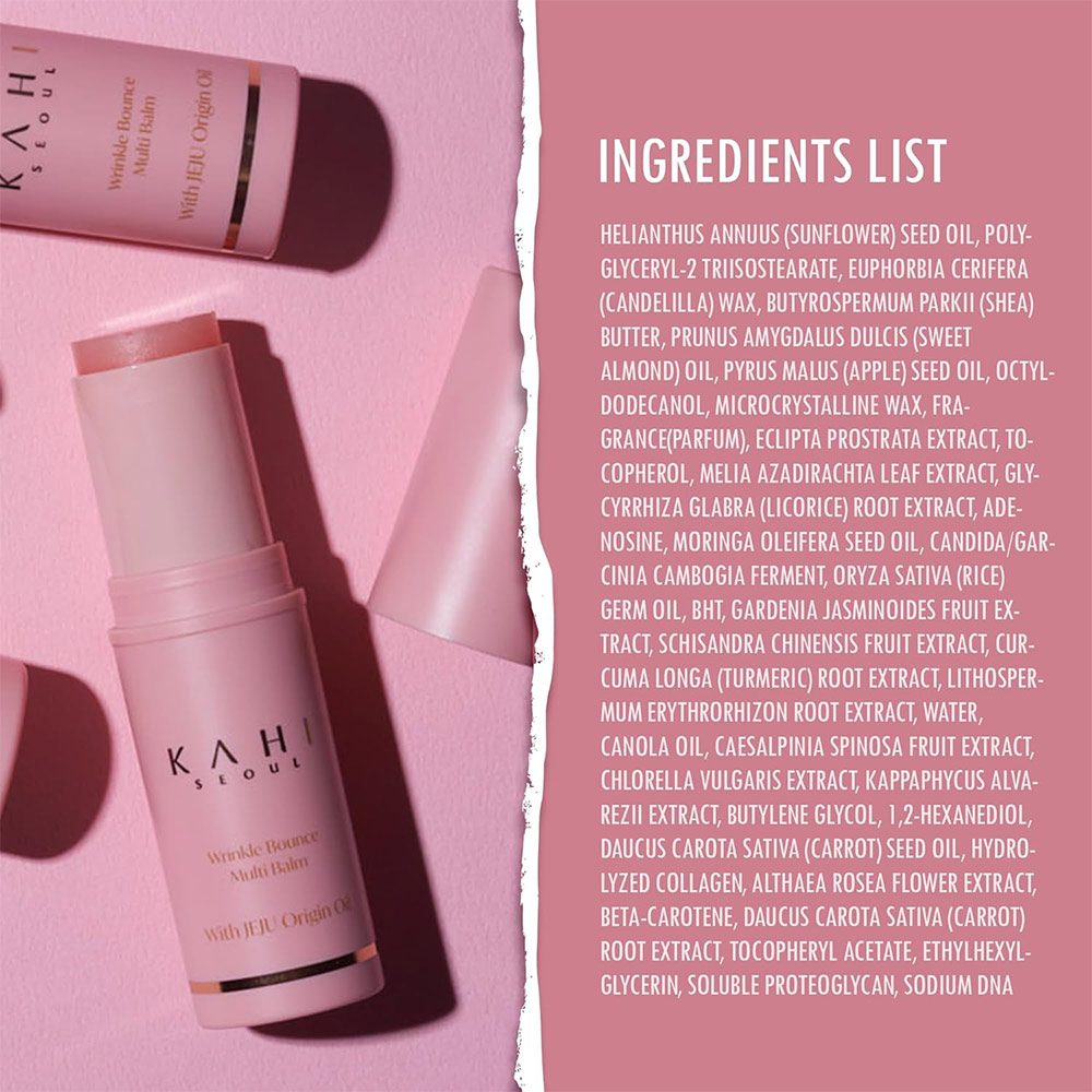 مولتی بالم استیکی ضد چروک و مرطوب کننده کاهی - Kahi Wrinkle Bounce Moisturising Multi Balm Stick