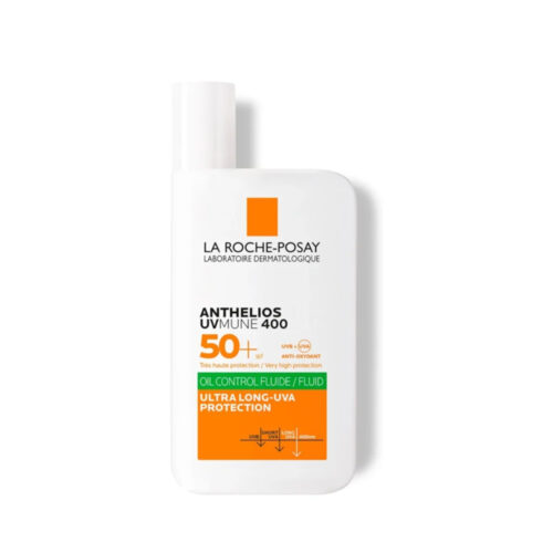 فلوئید ضد آفتاب کنترل چربی لاروش پوزای - La Roche Posay Anthelios Uvmune 400 Oil Control Fluid SPF50