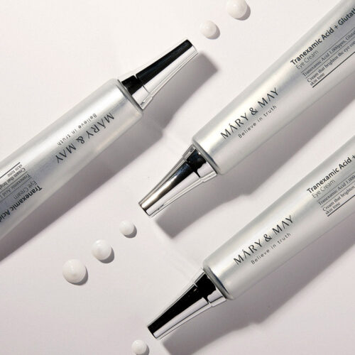 کرم دور چشم ضد لک و روشن کننده گلوتاتیون و ترانگزامیک اسید مری اند می - Mary & May Tranexamic Acid + Glutathione Eye Cream