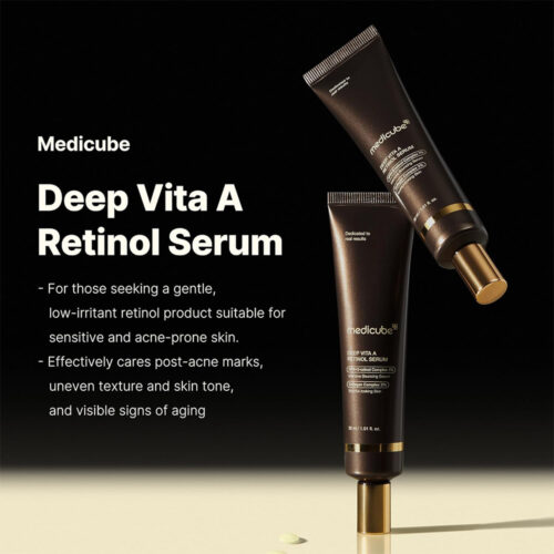 سرم ضد چروک رتینول مدی کیوب - Medicube Deep Vita A Retinol Serum