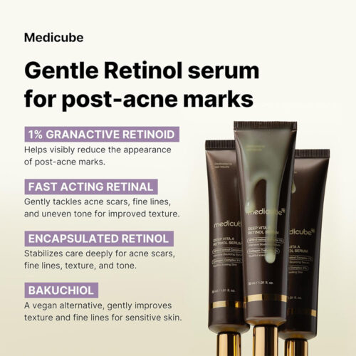 سرم ضد چروک رتینول مدی کیوب - Medicube Deep Vita A Retinol Serum
