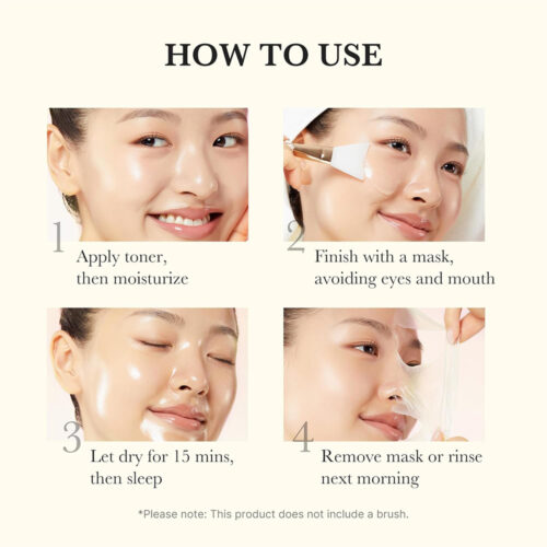 ماسک شب روشن کننده کوجیک اسید و کلاژن مدی کیوب - Medicube Kojic Acid Turmeric Night Wrapping Mask
