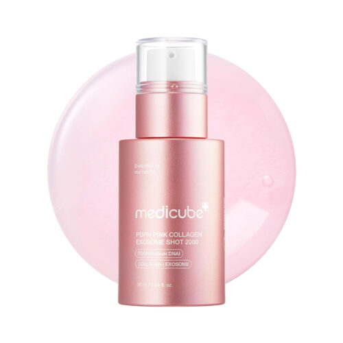 سرم اگزوزوم کلاژن و PDRN شات 2000 مدی کیوب - Medicube PDRN Pink Collagen Exosme Shot 2000