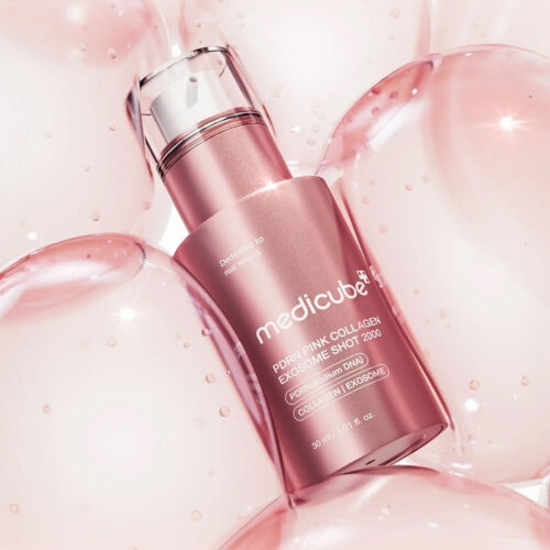 سرم اگزوزوم کلاژن و PDRN شات 2000 مدی کیوب - Medicube PDRN Pink Collagen Exosme Shot 2000