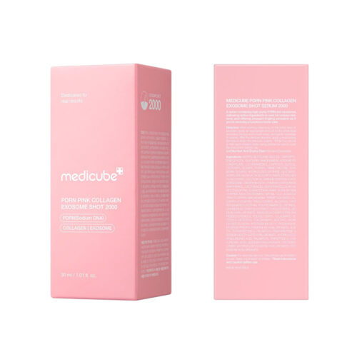 سرم اگزوزوم کلاژن و PDRN شات 2000 مدی کیوب - Medicube PDRN Pink Collagen Exosme Shot 2000