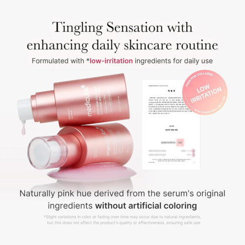 سرم اگزوزوم کلاژن و PDRN شات 7500 مدی کیوب - Medicube PDRN Pink Collagen Exosme Shot 7500