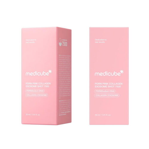 سرم اگزوزوم کلاژن و PDRN شات 7500 مدی کیوب - Medicube PDRN Pink Collagen Exosme Shot 7500