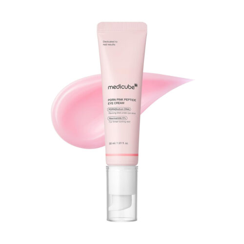 کرم دور چشم PDRN و پپتاید مدی کیوب ضد چروک و روشن کننده - Medicube PDRN Pink Peptide Eye Cream