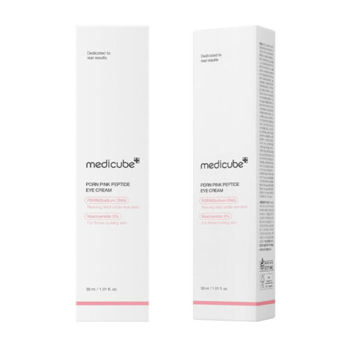 کرم دور چشم PDRN و پپتاید مدی کیوب ضد چروک و روشن کننده - Medicube PDRN Pink Peptide Eye Cream