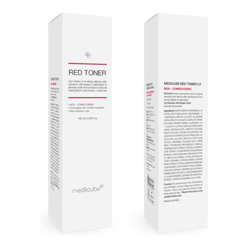 تونر ضد جوش و تسکین دهنده قرمز مدی کیوب - Medicube Red Toner 2.0