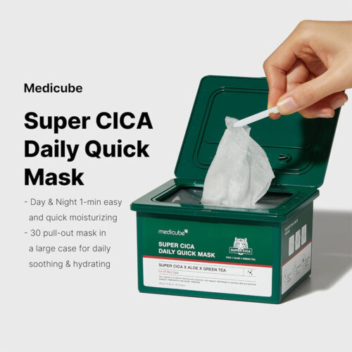 پک ماسک روزانه سوپر سیکا مدی کیوب - Medicube Super Cica Daily Quick Mask