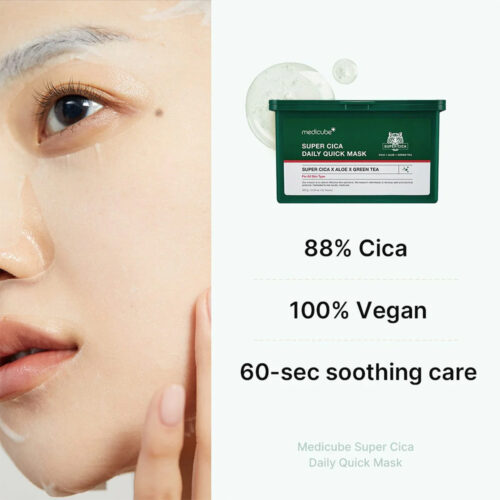 پک ماسک روزانه سوپر سیکا مدی کیوب - Medicube Super Cica Daily Quick Mask
