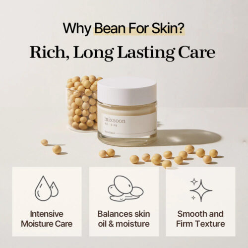 کرم آبرسان و تغذیه کننده لوبیای میکسون - Mixsoon Bean Cream 50ml