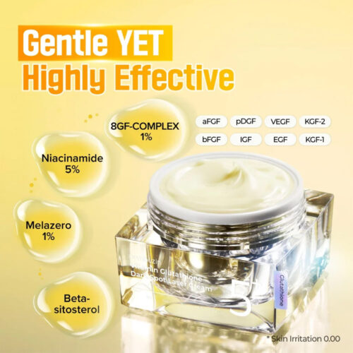 کرم گلوتاتیون شماره 5 نامبوزین ضد لک و روشن کننده قوی پوست - Numbuzin No.5 Vitamin Glutathione Dark Spot Laser Cream