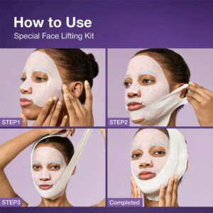 ماسک ضد چروک بایو لیفتینگ شماره 9 نامبوزین - Numbuzin No.9 Sheet Mask NAD + BIO Lifting-sil Full Face Mask