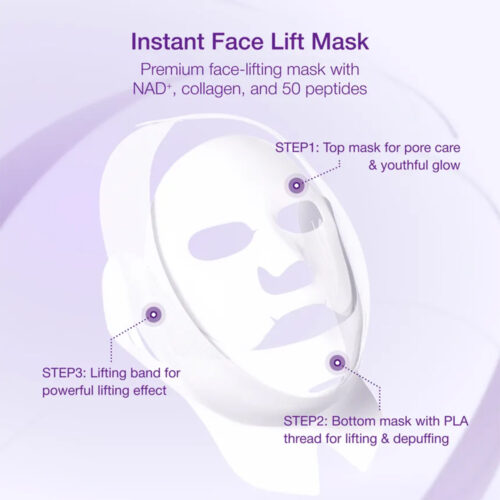 ماسک ضد چروک بایو لیفتینگ شماره 9 نامبوزین - Numbuzin No.9 Sheet Mask NAD + BIO Lifting-sil Full Face Mask