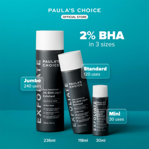 لایه بردار مایع حاوی 2% BHA پائولا چویس - Paula's Choice Skin Perfecting 2% BHA Liquid Exfoliant 118ml