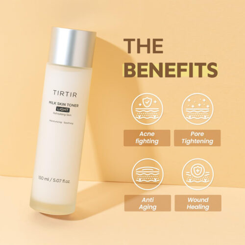 تونر مرطوب کننده میلک تیر تیر مدل لایت - TIRTIR Milk Skin Toner Light