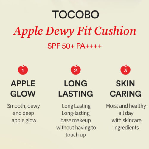 کوشن سیب توکوبو - Tocobo Apple Dewy Fit Cushion