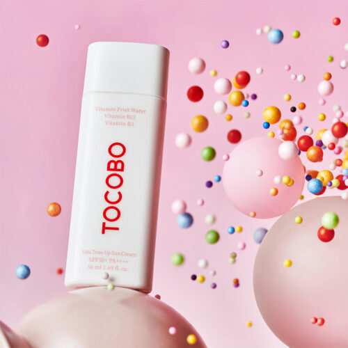 کرم ضد آفتاب ویتامینه تون آپ توکوبو - ++++Tocobo Vita Tone Up Sun Cream SPF50+ PA