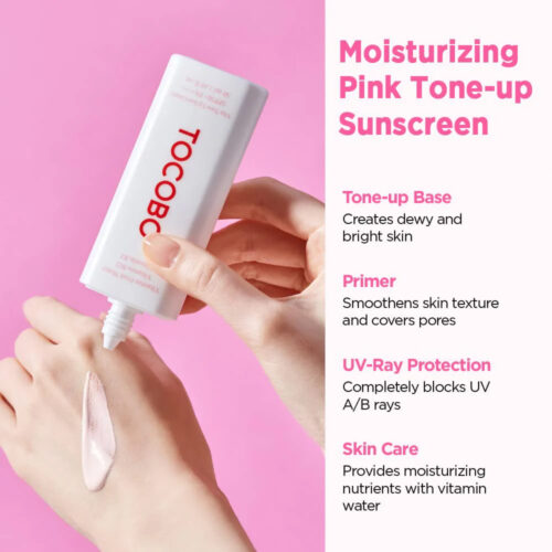 کرم ضد آفتاب ویتامینه تون آپ توکوبو - ++++Tocobo Vita Tone Up Sun Cream SPF50+ PA