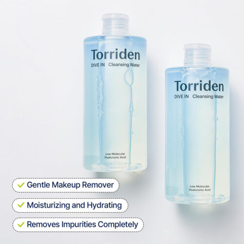 میسلار واتر آبرسان هیالورونیک اسید توریدن - Torriden Dive In Low Molecular Hyaluronic Acid Cleansing Water