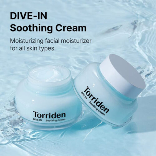 ژل کرم مرطوب کننده و تسکین دهنده هیالورونیک اسید توریدن - Torriden Dive In Soothing Cream