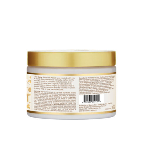 کرم فر کننده مو آفریکن پراید - African Pride Moisture Miracle Shea Butter & Flaxseed Oil Curling Cream