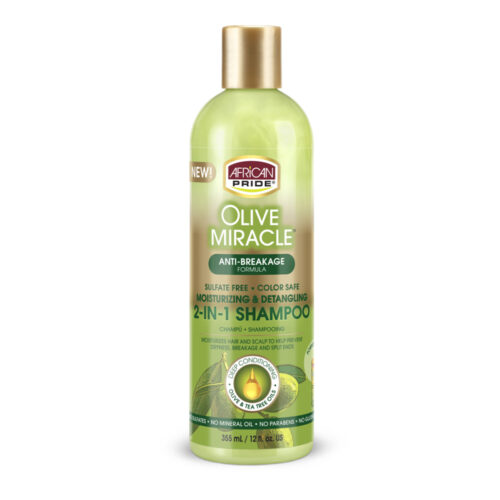 شامپو ضد موخوره زیتون آفریکن پراید - African Pride Olive Miracle 2in1 Shampoo